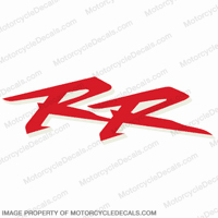 954 Right Mid Fairing "RR" Decal (Red/White) INCR10Aug2021