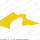 F4i Right Mid to Upper Fairing Decal (Yellow) INCR10Aug2021