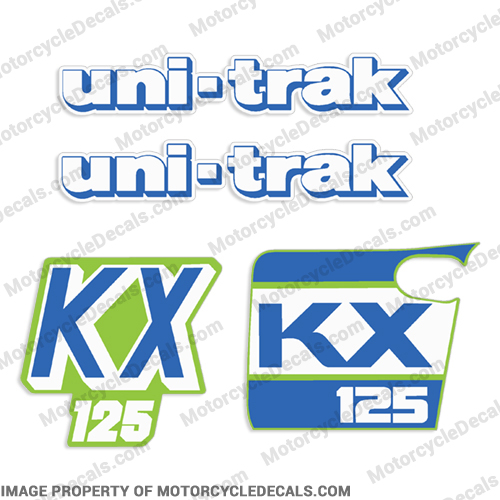 Kawasaki KX125 Decal Kit INCR10Aug2021