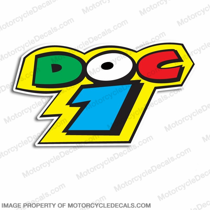 Valentino Rossi "Doc 1" Decal INCR10Aug2021
