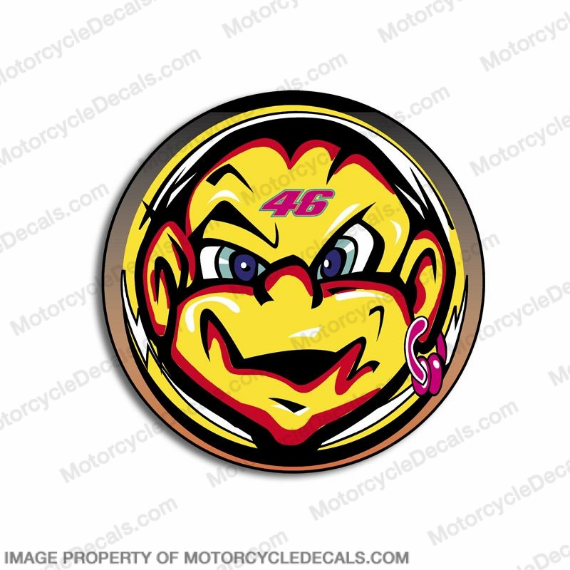 Valentino Rossi "Monkey 46" Decal INCR10Aug2021