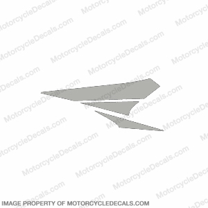 1000RR Left Mid Fairing Decals - Silver INCR10Aug2021