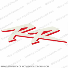 954 Right Mid Fairing "RR" Decal (White/Red) INCR10Aug2021