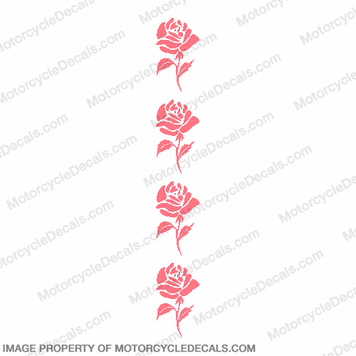 Rose Decal (set of 4) INCR10Aug2021