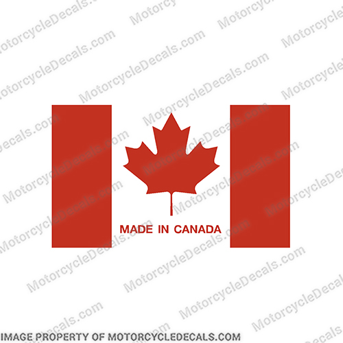 Flag Decal - Canadian - CANADA flag, Canada, patriot, united, states, Canadian