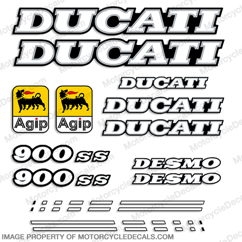 Ducati 900ss Decal Kit - 1991 - D-FK-900SS-91