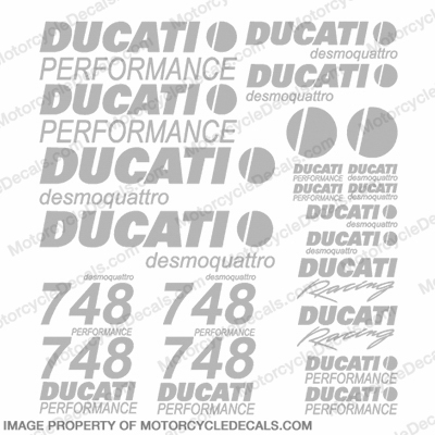 Ducati 748 Desmoquattro Decal Kit - Any Color! INCR10Aug2021