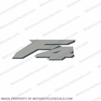 F4 Left "F4" Decal (Slate/Met. Silver) INCR10Aug2021