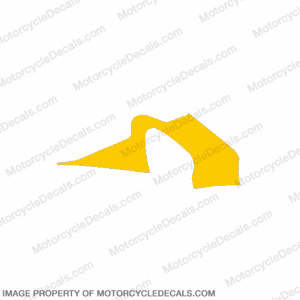 F4 Left Mid to Upper Fairing Decal (Yellow) INCR10Aug2021