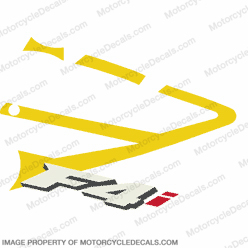 F4i Right Mid Fairing Decal (Yellow) INCR10Aug2021