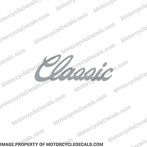 Harley-Davidson "Classic" Front Fender Decal - Any Color!  harley, davidson, any, color, classic, electra, 1979, INCR10Aug2021