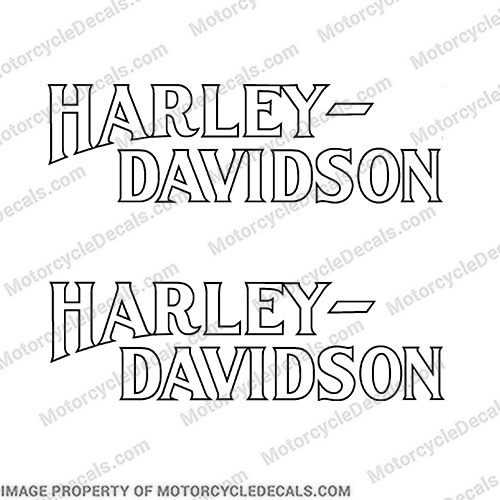 Harley-Davidson New Low Rider Decal Kit (set of 2) One color - Die cut - Clear Inside harley, davidson, any, color, classic, harley, harley davidson, harleydavidson, 80, cb, low, rider, INCR10Aug2021