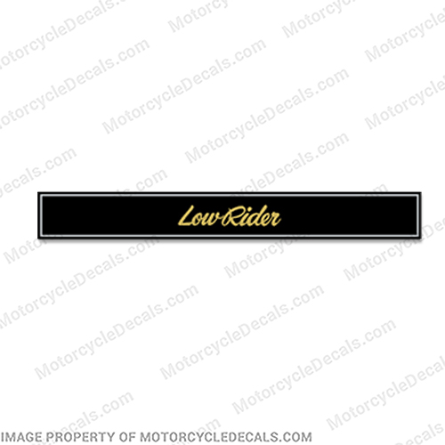 Harley Davidson “Lowrider” Fork Cover Decal Harley, Davidson, Harley Davidson, softail, soft-tail, harley-davidson, low rider, low, rider, low-rider, lowrider, INCR10Aug2021