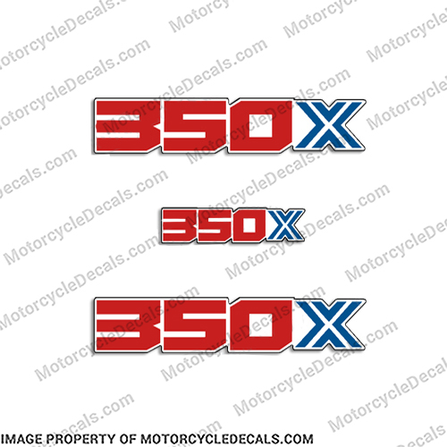 Honda 350X Decals - Set of 3 INCR10Aug2021