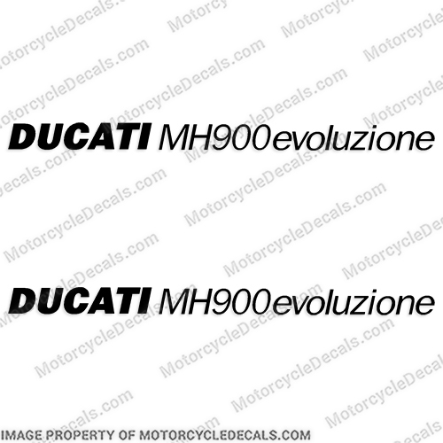 Ducati MH900 Evoluzione Decals - Set of 2 Ducati, MH900, 900, Evoluzione, Set of 2, set, Decal, Decals