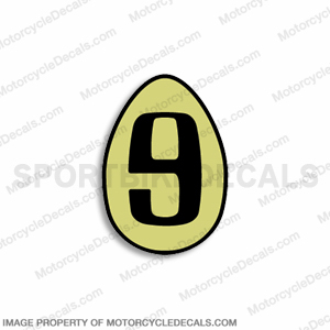 Valentino Rossi 9th Championship Egg Decal - 2009 INCR10Aug2021
