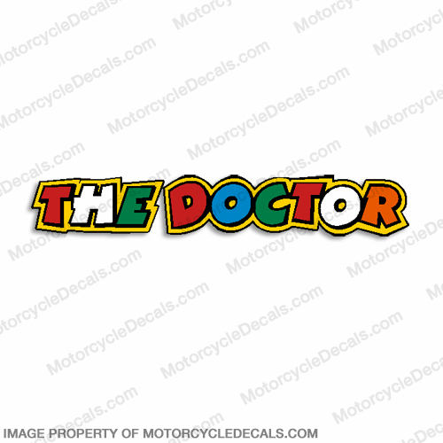 Valentino Rossi "The Doctor" Decal INCR10Aug2021