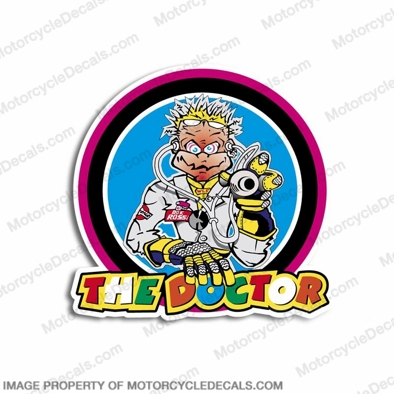 Valentino Rossi "Doctor Logo" Decal INCR10Aug2021