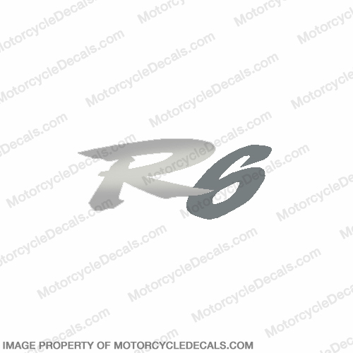Yamaha "R6" Tail Decal Left/Right INCR10Aug2021