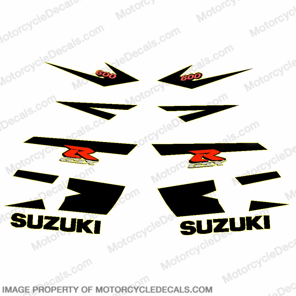 Suzuki GSX-R 600 Full Decal Kit - 2004 