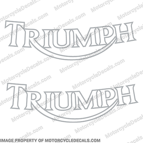 Triumph Gas Tank Decals - Style 3 Triumph, Gas, Tank, Decal, Decals, Style, Style 3